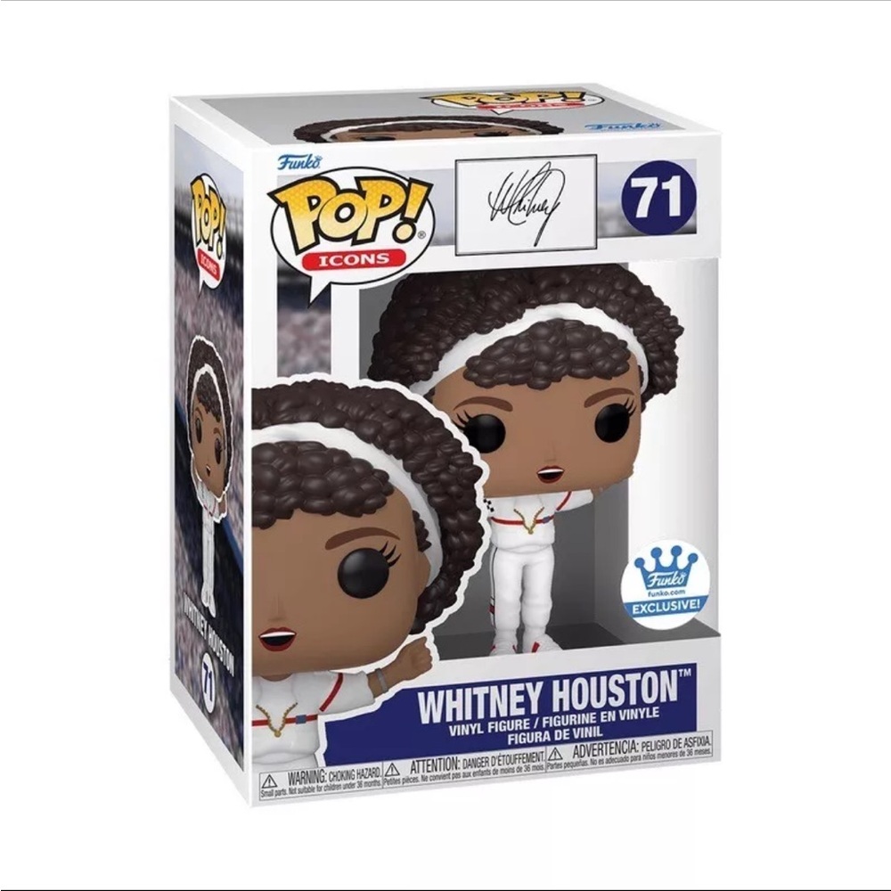 NIB Funko Pop Whitney Houston Superbowl